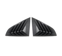 JINFOLI Garniture de volet Lunette arrière ABS, for Pare-Brise la série 2 F44 2020-2023, Garniture Triangulaire Grille d'aération pour Toit de Voiture(Abs Carbon)