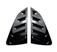 JINFOLI Garniture de volet Lunette arrière Noir Brillant/Aspect Carbone, for Polo MK5 6R 6C 2011-2018, MK6 2018-2023 Grille d'aération pour Toit de Voiture(Black -18-23)