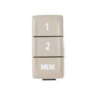 JINFOLI Interrupteur de fonction mémoire réglage du siège côté conducteur voiture, for Buick, Regal 2009-2017 13273506 Interrupteur de siège motorisé