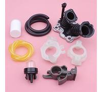 JINFOLI Kit de Commande Murale de Bride de Tuyau d'admission, for Husqvarna, tronçonneuse 445 445E 450 450E 544082301, Tuyau de Ligne de Filtre à Carburant Outils de scies à chaîne