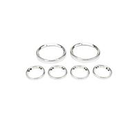 JINFOLI Kit de couvercle de lunette de jauge de garniture de compteur de vitesse de moto, anneaux d'instruments, for Harley, Electra Glide Street Glide Tour Glide 1996-2013 Anneau de garniture de comp