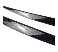 JINFOLI Lot de 2 autocollants for phares de voiture, for 7, 7 GTI, accessoires Teinte pour phares de véhicule(Carbon Fiber Black)