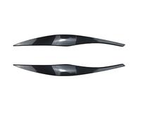 JINFOLI Lot de 2 autocollants for phares de voiture, for Série 3 E90 E91 (2005, 2006, 2007, 2008, 2009, 2010, 2011, 2012) Teinte pour phares de véhicule(Carbon 05-12)