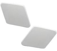 JINFOLI Lot de 2 gicleurs lave-phares pare-chocs avant for BMW Série 3 E90/E91 LCI (2009-2012), référence 61677211209 Capuchon de jet de phare de pare-chocs de voiture(Silver LH RH)