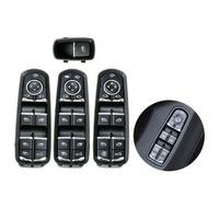 JINFOLI Pour, Vitre de lève-vitre électrique, for Cayenne, for Panamera, for Maca, 7pp959858aedml 7pp959858mdml 7pp959858rdml Bouton de commande de lève-vitre électrique(Driver' with child lock)