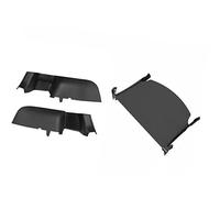 JINFOLI Séparateur de cloison pliable for coffre arrière, for Tesla, for modèle Y 2023 2022, protection d'angle à réduction bruit Support d'étagère de rangement pour coffre de voiture