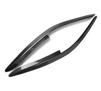 JINFOLI Sourcil de phare, for Accord, 1998 1999 2000 2001 2002 Garniture paupière en fibre carbone véritable, autocollant couverture lampe Décoration du bord supérieur des phares