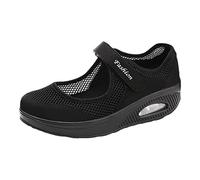 JINGAN Baskets orthopédiques pour femme - Chaussures antidérapantes orthopédiques avec semelle épaisse pour femme, chaussures orthopédiques pour rendez-vous shopping camping