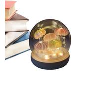JINGAN Lumière de nuit à faire soi-même, boule lumineuse de nuit avec fait-de-t-de-vie sous, produits de décoration de la maison pour salle d'étude, salon, chambre à coucher, chambre d'enfant