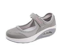 JINGAN Marche Orthopédiques, Tennis Décontractées À Enfiler pour Femmes, Chaussures Orthopédiques À Coussin d'air