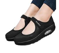 JINGAN Marche Orthopédiques, Tennis Décontractées À Enfiler pour Femmes, Chaussures Orthopédiques À Coussin d'air