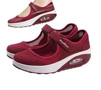 JINGAN Marche Orthopédiques, Tennis Décontractées À Enfiler pour Femmes, Chaussures Orthopédiques À Coussin d'air