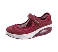 JINGAN Marche Orthopédiques, Tennis Décontractées À Enfiler pour Femmes, Chaussures Orthopédiques À Coussin d'air