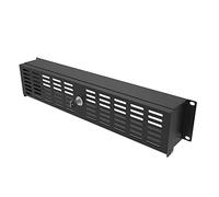 JINGCHENGMEI 2U Support de sécurité en Rack pour Rack de Serveur et Armoire réseau 48,3 cm - Panneau de Porte à charnière pour contrôle d'accès et sécurité Physique