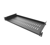 Jingchengmei Étagère de Rack de Serveur en Porte-à-Faux réglable démontée ventilée pour Rack et Armoire d'équipement AV réseau 1U8V 2