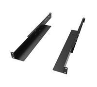JINGCHENGMEI Rails de Serveur universels 1U à 4 Montants pour étagère de Serveur Dell Compaq HP IBM APC - Profondeur réglable de 49,9 cm - Capacité de 50 kg (Rails de 41,9 à 74,9 cm)