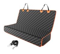 JINGDA Protection Voiture Chien pour Citroen Saxo VTS C2 VTS C4 VTS, Couverture Voiture Imperméable, Protection Banquette Arrière Antidérapante Résistante,Black