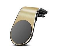 JINGDA Support Telephone Voiture pour Bentley Flying Spur 2025, Porte Téléphone Magnétique Grille D'Aération Automobile Porte Telephone Socles,Gold