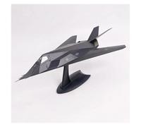 JINGDEE Avion à l'échelle d'exposition Avion de Chasse furtif Nighthawk F117-A de l'US Air Force, modèle en Alliage à l'échelle 1/72, Cadeau de fête Convient pour Offrir en Cadeau
