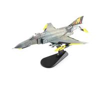 JINGDEE Avion à l'échelle d'exposition Modèle en Alliage de l'armée de l'air hellénique for F-4E Phantom II «70 Ans d'opérations du 338e Escadron» à l'échelle 1/72 Convient pour Offrir en Cadeau
