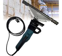 JINGEDD Raboteuse-découpeuse pour Isolation en Mousse 19,68''/27,5'', 1800W, scie à aplanir pour Mousse expansive, Vitesse de 14,5 m/s pour la découpe de Murs en polyuréthane Openhole-50cm