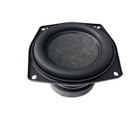 JINGERL 1pc 4 Poind Mid Bass Haut-parleur 4Ohm 40W Midrange Woofer Basse fréquence longue course for les haut-parleurs audio à la maison (Color : 1PC)