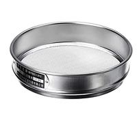 JINGERL 1PC Standard Standard Test de laboratoire Tamis 304 Sus filtre Maille Chroming Cadre Échantillonnage Inspection Pharmacopée Tamis Dia 20cm 12-200 Mesh 1PC (Size : 30 mesh(0.6mm))