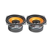 JINGERL 2pcs 2.5 pouces 5W Haut-parleur audio 65mm 4Ohm Gamme complète Haut-parleur sonore en caoutchouc en caoutchouc Haut-parleur Home Theatre DIY (Size : 2 Pieces)