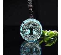 JINGERL Arbre de Vie Orgonite Collier Énergie Cristal Guérison Reiki Chakra Yoga Méditation Orgone Orgone Pendentif (Color : 1)