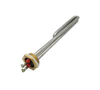 JINGERL Tube de Chauffage à Eau Solaire fileté DN25 / 1 Pouce avec Trou de sonde 1"BSP Filetage 1KW / 2KW / 3KW / 4KW (Color : 220V, Size : 2KW210L DN25 201SS)