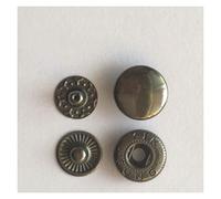 JINGGEGE 10sets métalliques en Laiton Studs de Presse Couture boutonneuse à Coudre Attaches à Coudre en Cuir Croît vêtements Sacs à la Main DIY 10mm 12mm 15mm Snaps