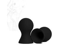 JINGHUA3 Suceur de Mamelon 1 Paire de Suceur de Mamelon en Silicone Suceur de Mamelon Pinces de Sein Pinces à Mamelon Stimulateur de Sein de Mamelon SM BDSM Sex Toy for Femmes et Hommes (Rose) (Color