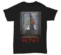 Jinghui Madame Monet - The Red Cape by Claude Monet Men Tshirt Size L
