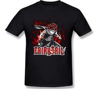 Jinghui Men's Fairy Tail Short Sleeve T-Shirt Size M