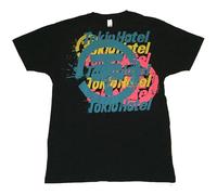 Jinghui Tokio Hotel Pastel Logo Men T Shirt New Band Merch Size M