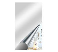 JINGIHE Miroir Mural Adhésif Flexible 70X40 cm - Sans Verre, Sans Cadre, Autocollant - Pour Porte, Papier Autodécoupé