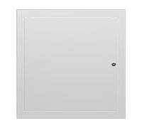 JingJiangBo 1 Panneau d'accès verrouillable Blanc - Porte d'accès à charnière Polyvalente for cloisons sèches et plafonds - Dispositif d'ouverture Facile avec Verrouillage Rotatif(50x45cm)