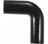 JingJiangBo Raccord coudé en Silicone à 90° (1 pièce), Tube d'intercooler coudé 9,5-54 mm, 150 x 150 mm, système de Refroidissement Moteur(19mmx29mm)