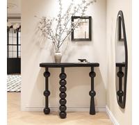 JINGJIAOPLSD Console D'entrée Moderne et Créative en Bois Massif, Meuble Console, Modèle pour L'entrée, Le Couloir ou Le Salon(80x15x80cm/31.5x5.9x31.5in)