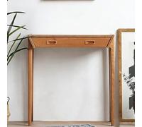 JINGJIAOPLSD Console Entree Modernes, Meuble Console D'entrée pour Couloir, avec Pieds Droits et 2 Tiroirs Cachés, Meuble pour Entrée, Vestibule ou Véranda(80x35x85cm/31.5x14x33.5in)