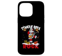 Jingle a Bell Rock Merry Christmas Santa Guitare électrique Coque pour iPhone 14 Pro Max