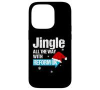 Jingle All The Way with Reform UK - Festive Holiday Fun Coque pour iPhone 14 Pro