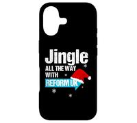 Jingle All The Way with Reform UK - Festive Holiday Fun Coque pour iPhone 17