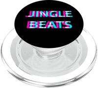 Jingle Beats Christmas Rave Techno Festival Raver PopSockets PopGrip pour MagSafe