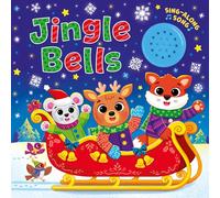 Jingle Bells Sound Book for Babies, Toddlers, and Young Children - Press & Play Holiday Sing-Along with Lyrics - Interactive Christmas Board Book with Festive Art