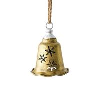 Jingle Charm Drops - Christmas Bells for Festive Display | Hollow Pendants with Shine, Tree Hanging Ornaments & Elegant Accents for Wedding and Holiday Gathering 7.09x4.72in