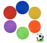 JINGLING 2 Sol Poly Spots | Points colorés,Tapis antidérapants pour Enfants, Cercle Multicolores pour Enseignants Classe, Maternelle