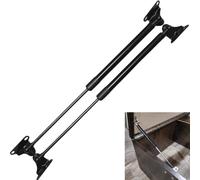 JINGLING 508mm/20" Vérins à gaz universels 89-1112N (20-250 lb) Support de levage avec supports de type L pour camion, caravane, bateau, bus, fenêtre, bricolage personnalisé, 2 pièces (508mm 356N)