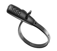 JINGLING Antivol de câble, collier de serrage, serrure à combinaison chiffrée, serrure de sécurité, protection antivol pour porte, poussette, ski, réfrigérateur, skateboard, scooter