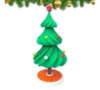 JINGLING Arbre de Noël imprimé 3D, jouet anti-stress, figurine décorative à bricoler - Pour décoration sur rebord de fenêtre, armoire, salon, chambre à coucher